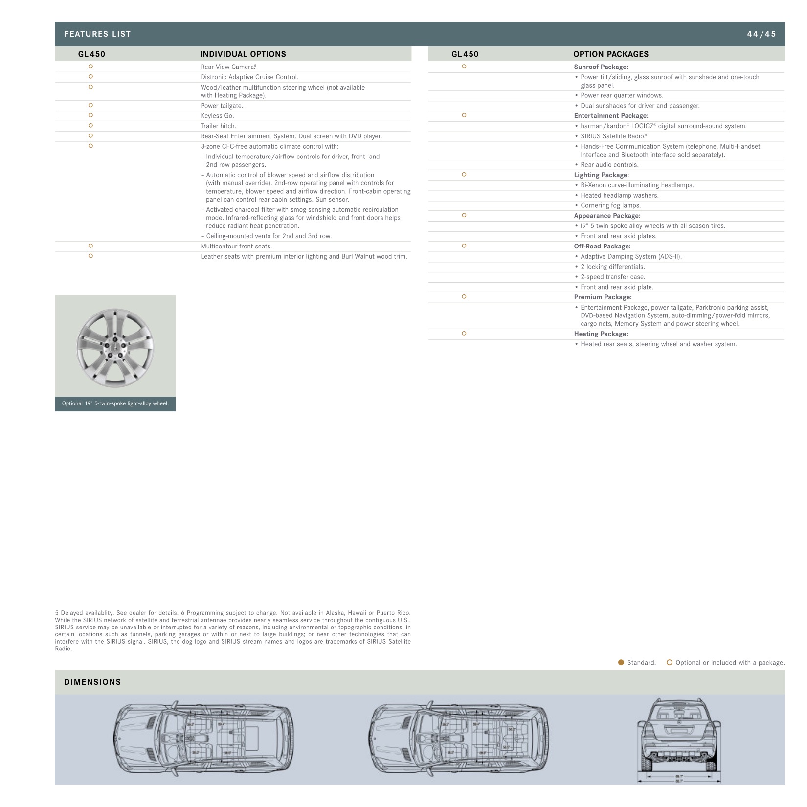 2007 Mercedes-Benz GL-Class Brochure Page 12